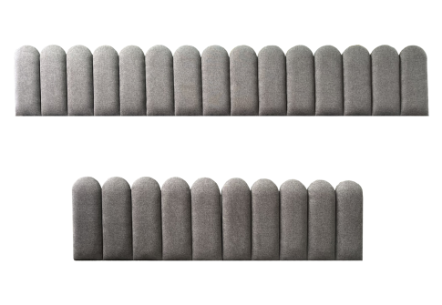 Čalúnený panel „piškóta“ k posteli