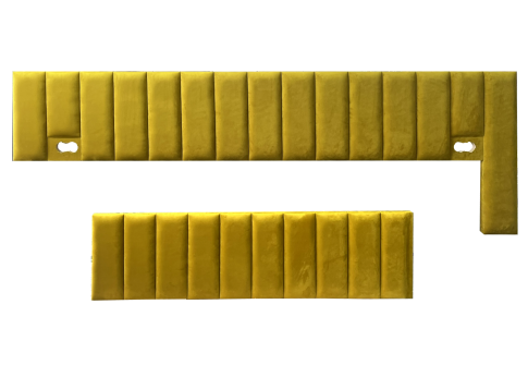 Čalúnený panel k posteli